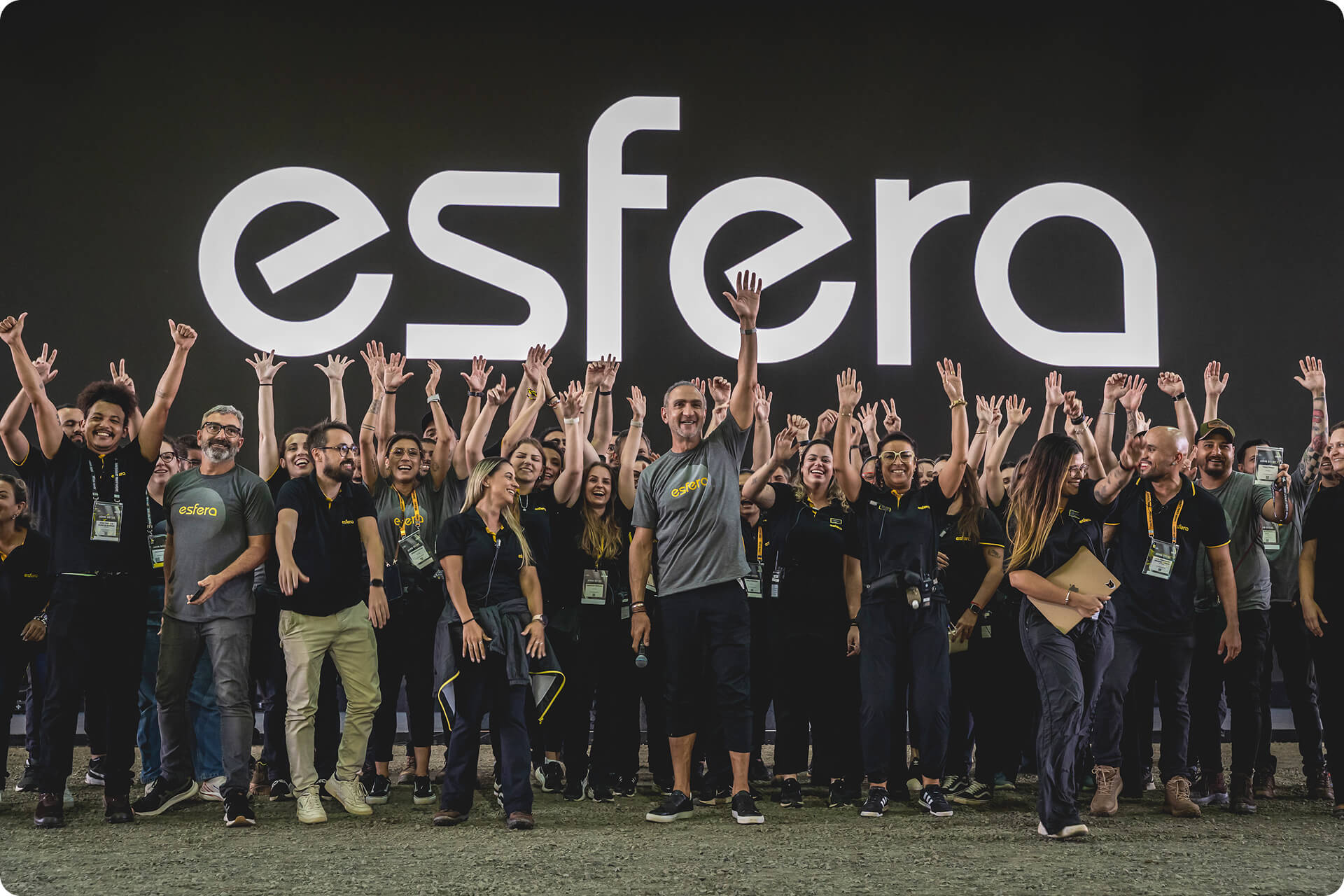 Somos uma agência de eventos corporativos